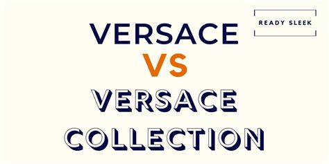 versace nouvelle collection 2014|difference between versace and collection.